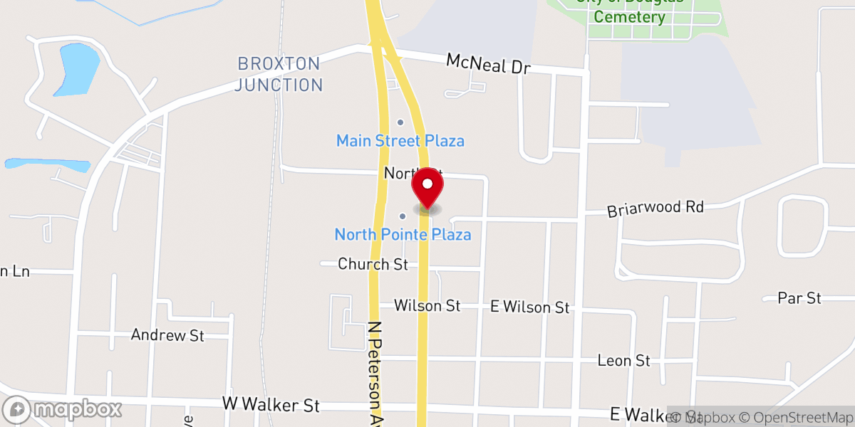 Map showing location of The First Church of Jesus Christ