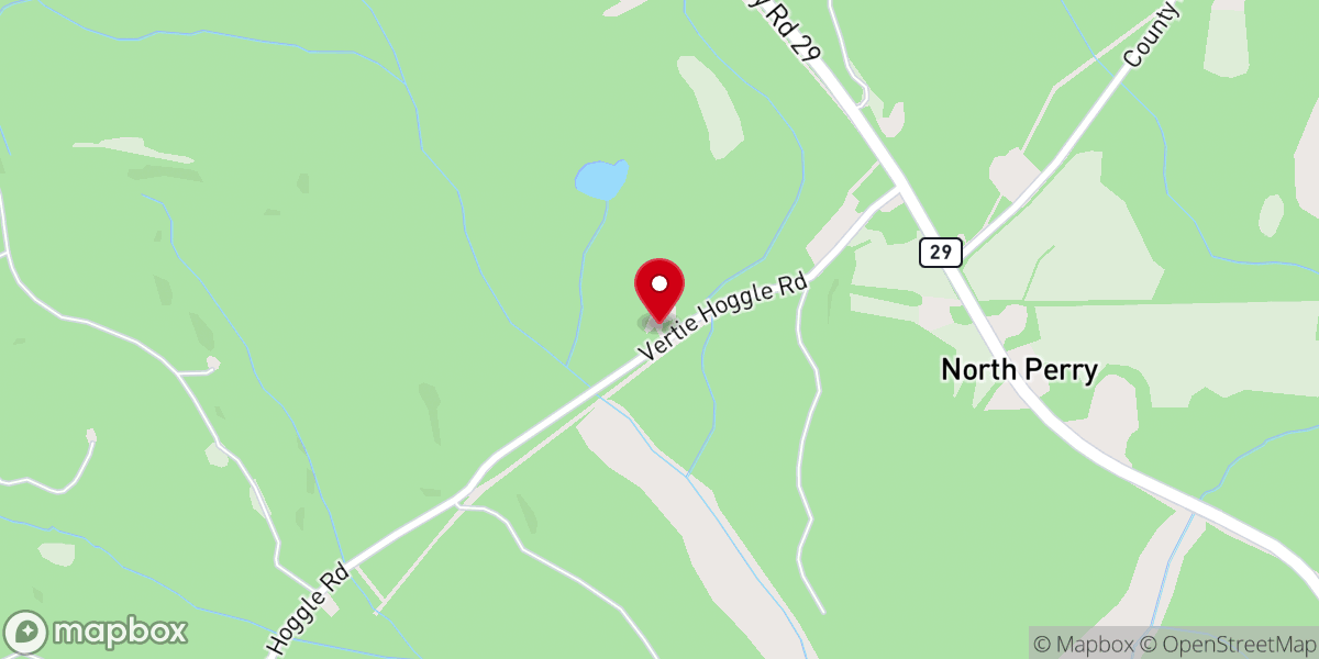 Map showing location of Faith Chapel Baptist Church