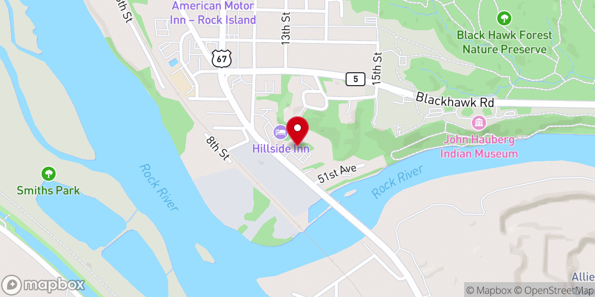 Map showing location of The Refuge United Pentecostal Church