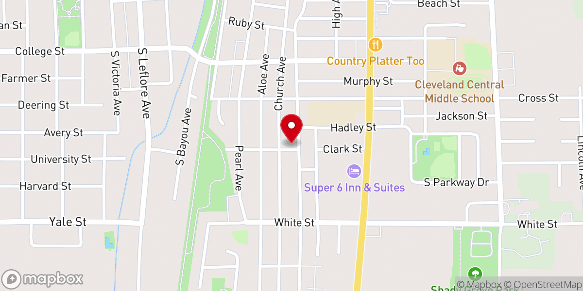 Map showing location of Word Impact Worship Assembly