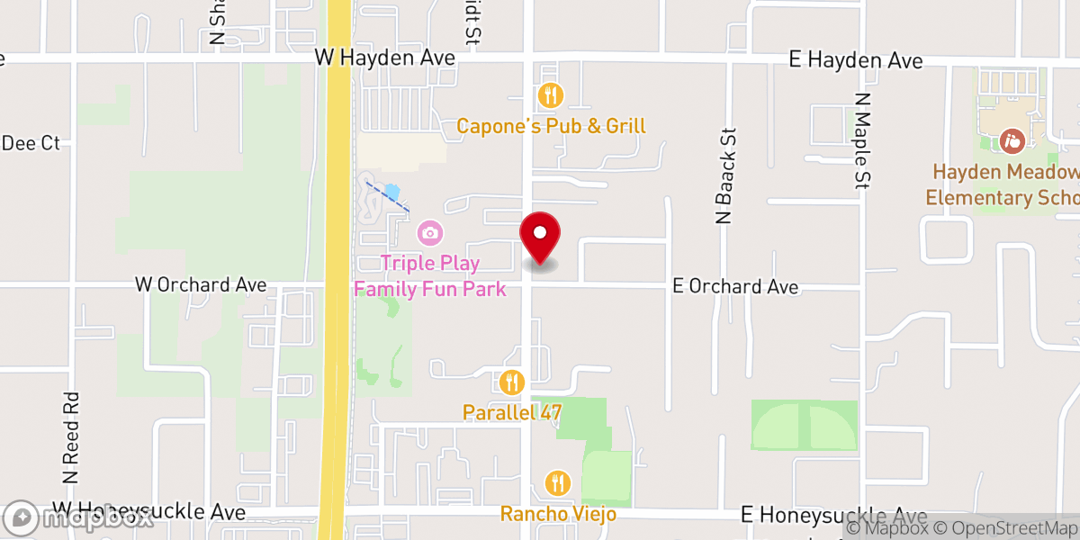 Map showing location of Kaffee Meister - Hayden