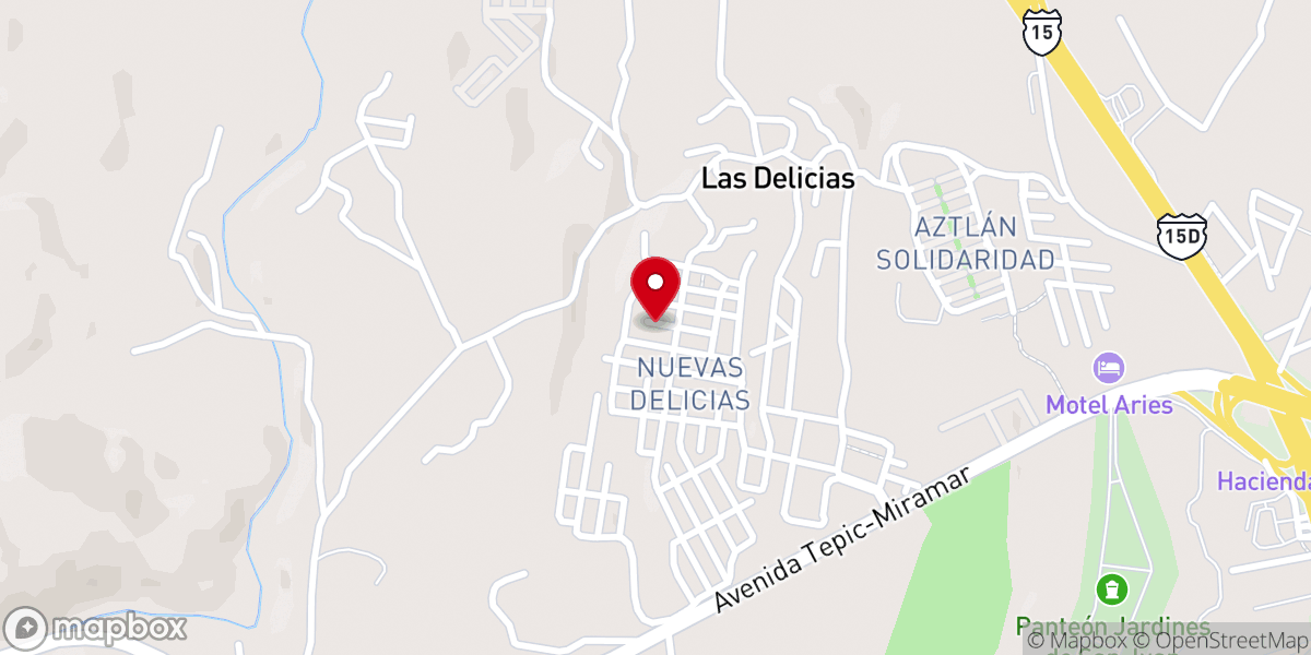 Map showing location of Iglesia Bautista PrÍNcipe De Paz
