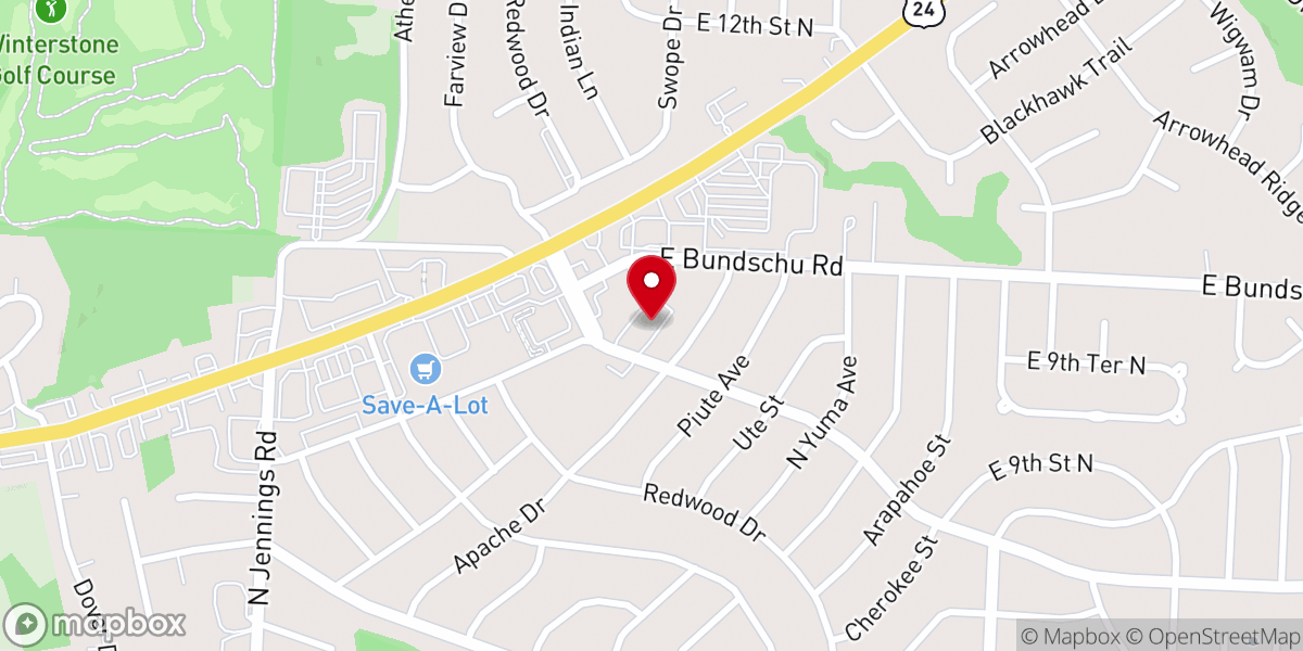 Map showing location of Susquehanna Baptist Church