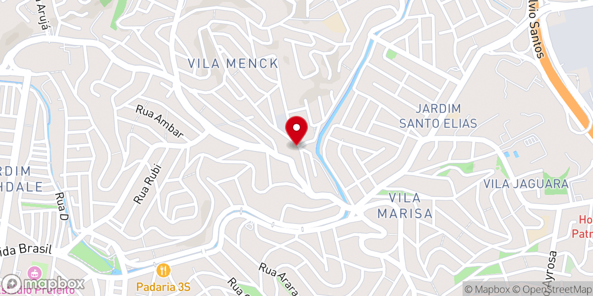 Map showing location of AD BRÁS JARDIM DAVILA