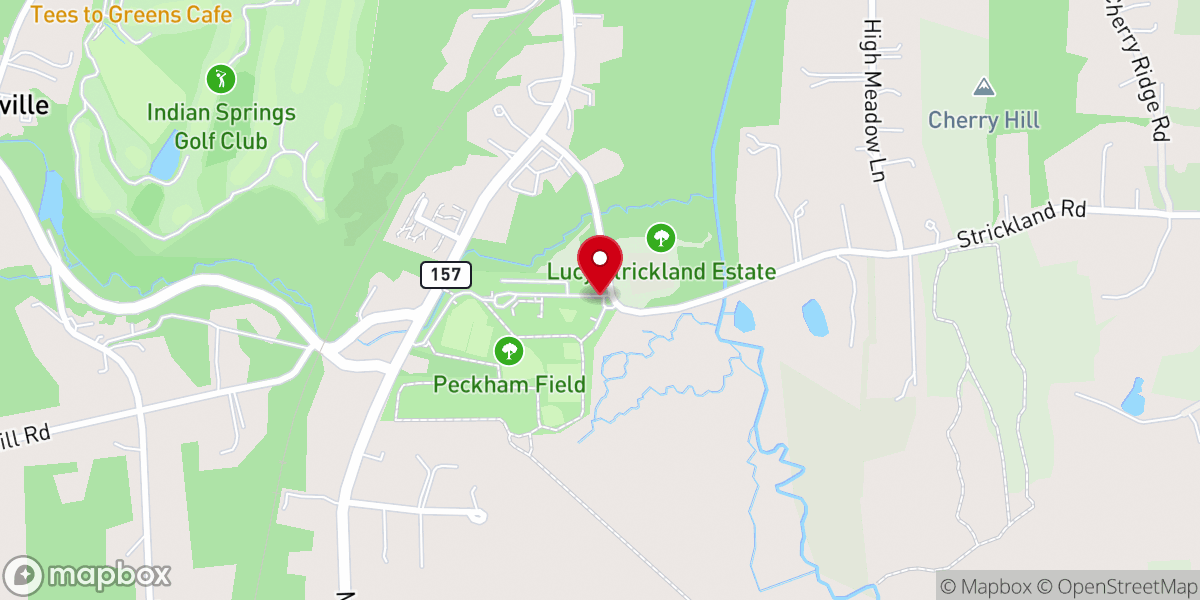 Map showing location of Peckham Park
