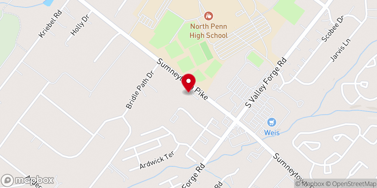 Map showing location of Covenant Community Fellowship