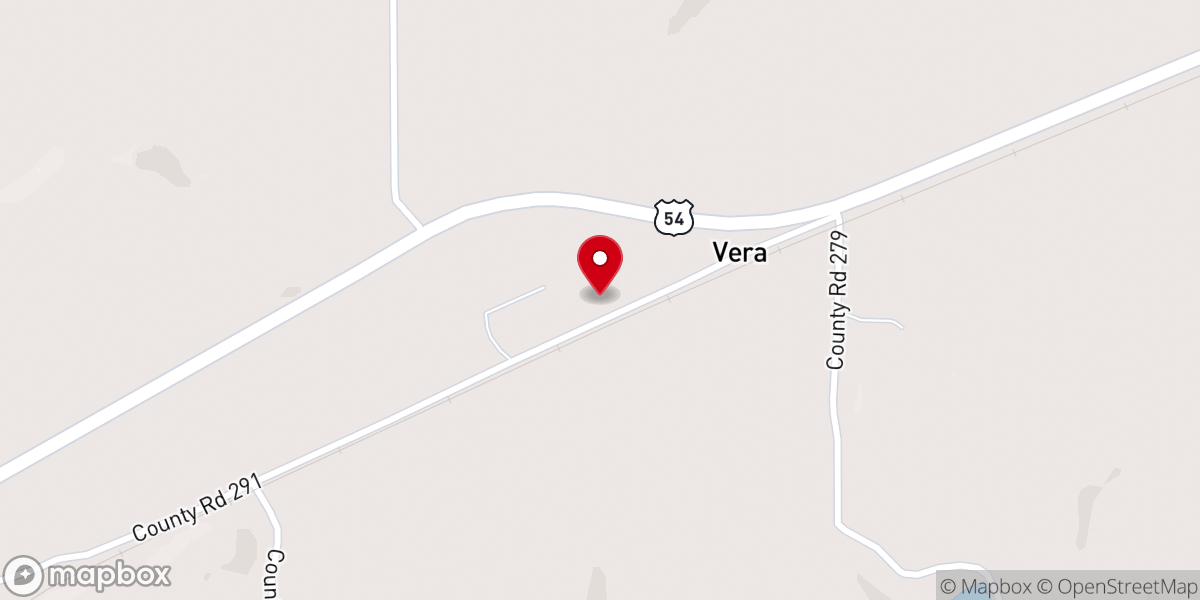 Map showing location of Providence Presbyterian Church