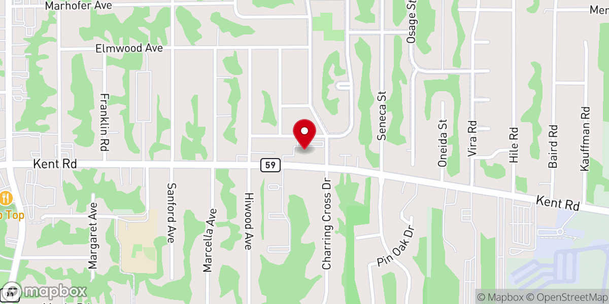 Map showing location of St Stephen Lutheran Church
