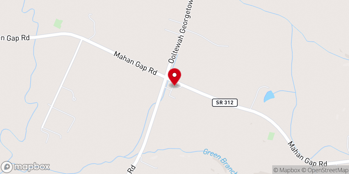 Map showing location of Open House Church
