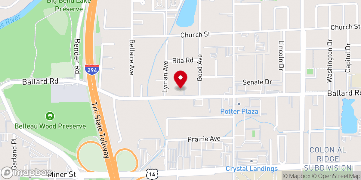 Map showing location of International Pentecostal Church