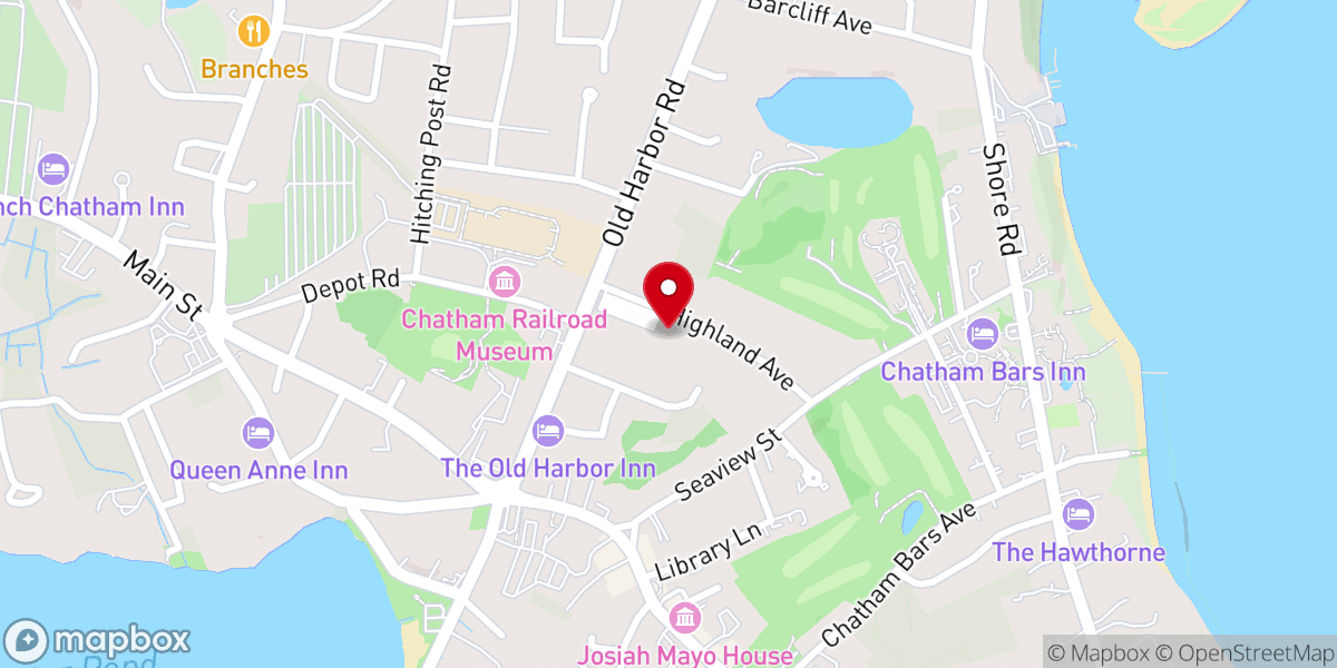 Map showing location of Holy Redeemer Church