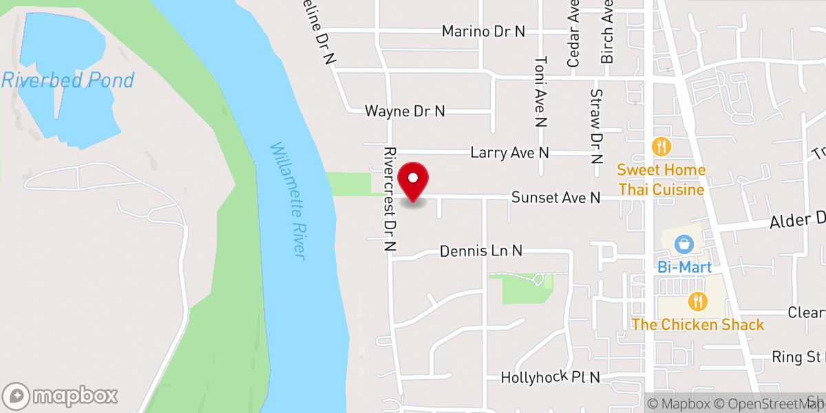 Map showing location of Kings Vineyard Christian Fellowship