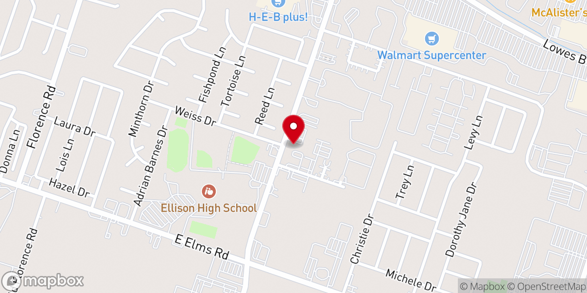 Map showing location of Christ Gospel Apostolic Ministries Inc