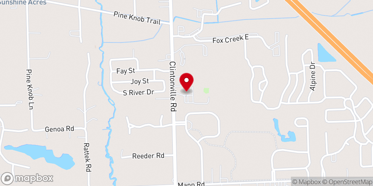 Map showing location of First Missionary Church