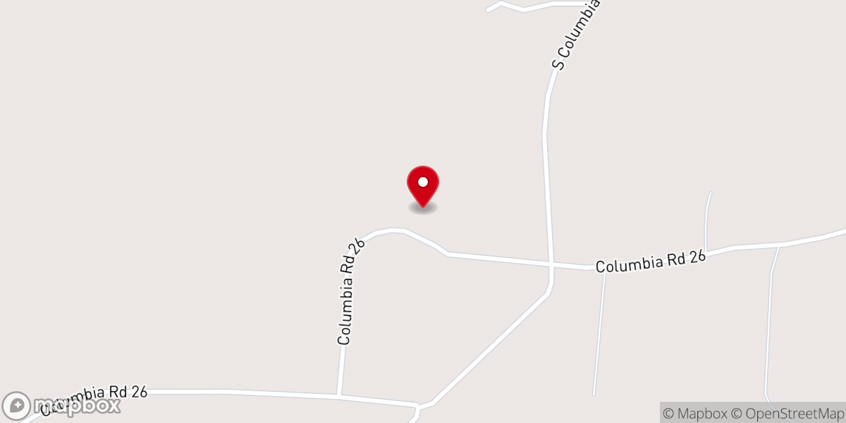 Map showing location of Mount Pisgah United Methodist Church