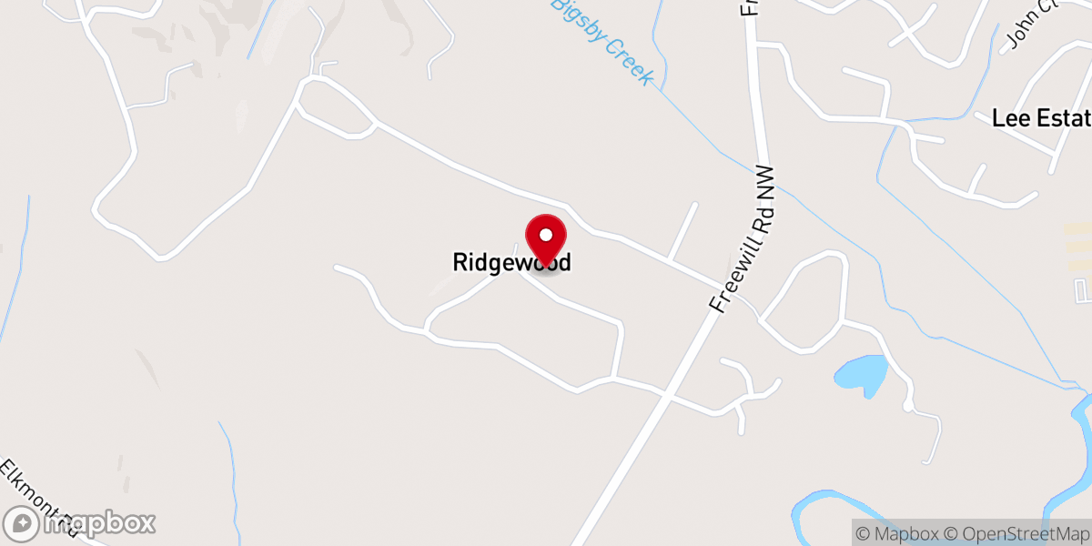 Map showing location of Winters Ministries Inc