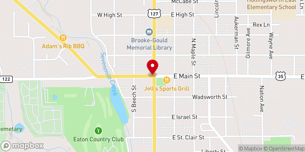 Map showing location of North American Lutheran Church