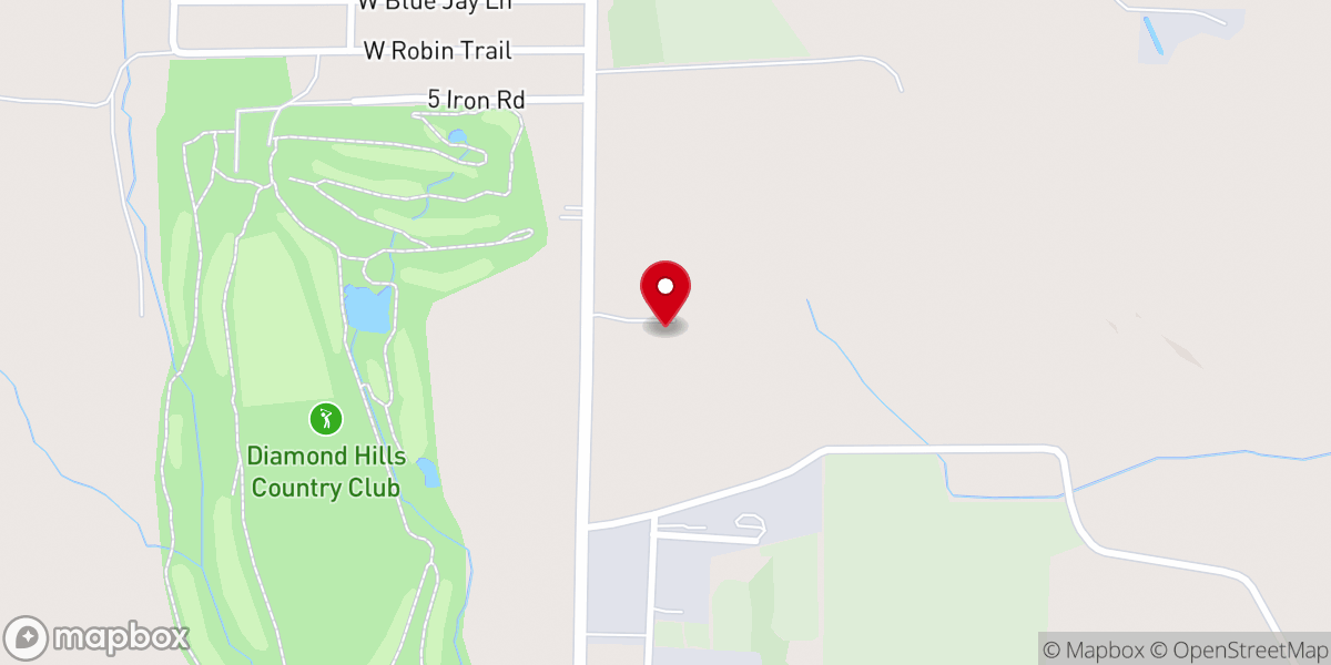 Map showing location of Harvest International Ministry