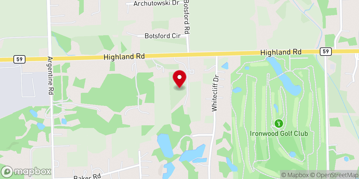 Map showing location of Revive Global Methodist Church
