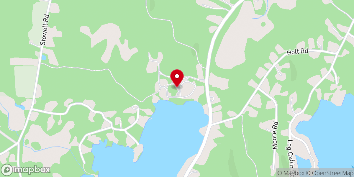 Map showing location of Camp Winnekeag Youth Camp