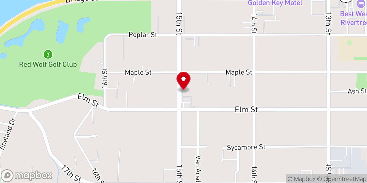 Map showing location of Canyons Church