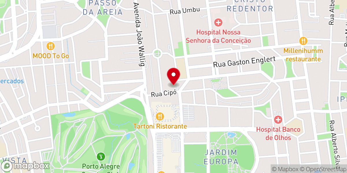 Map showing location of Paróquia Cristo Bom Pastor