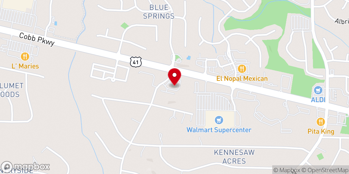 Map showing location of LifeBridge Community Church