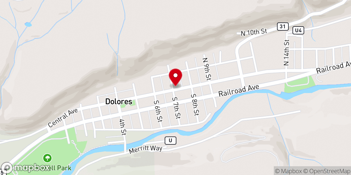 Map showing location of Our Lady of Victory