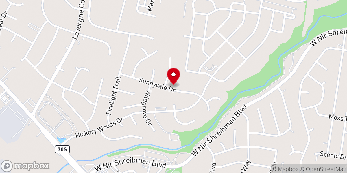 Map showing location of Tekton Discipleship Inc