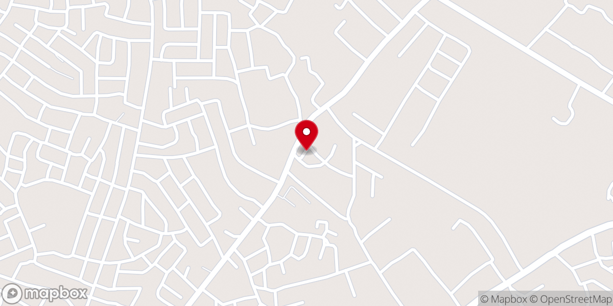 Map showing location of All Saints Ang. Church. Igbeba