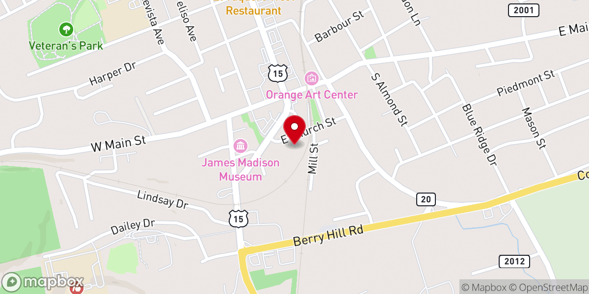 Map showing location of Rocket Boxing and Martial Arts