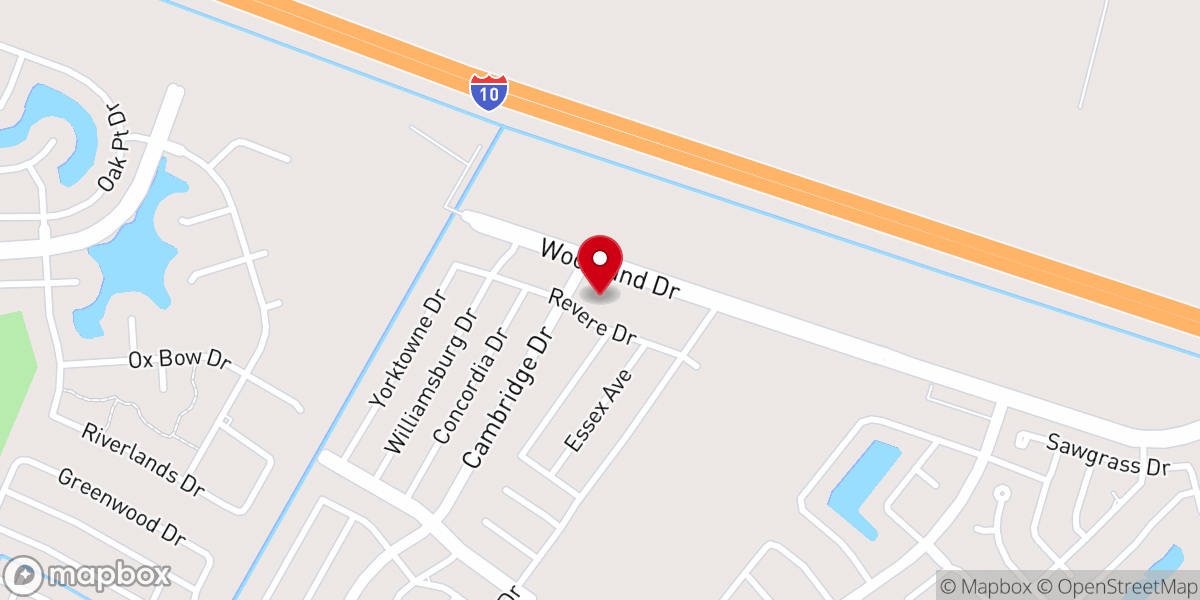 Map showing location of Beacon Light Church of Laplace