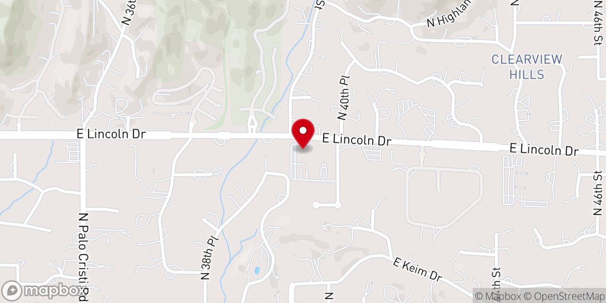 Map showing location of Ascension of Christ Church Inc