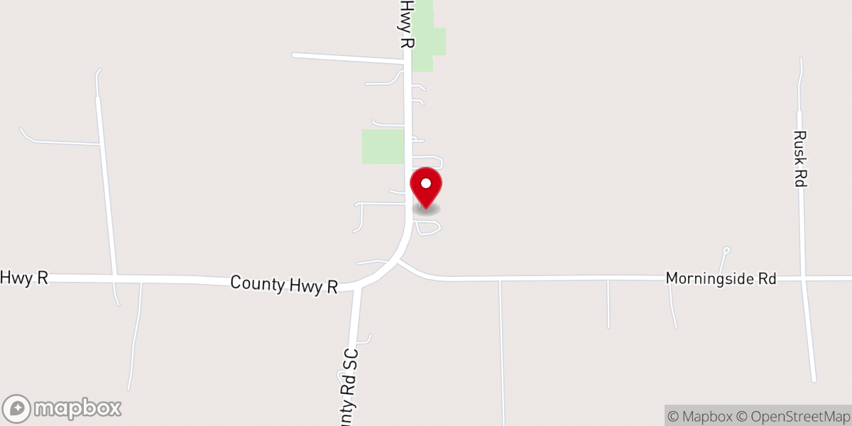 Map showing location of Lebanon Lutheran School