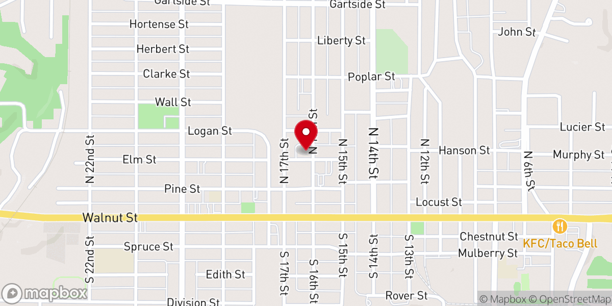 Map showing location of Servants For Christ