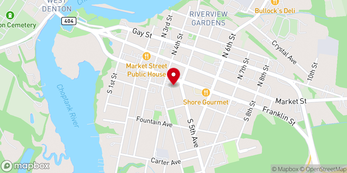 Map showing location of Saint Lukes Methodist Church