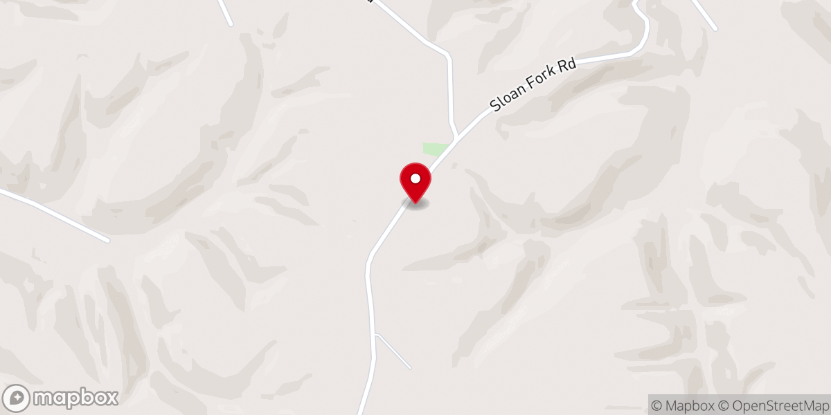 Map showing location of Jenny Chapel