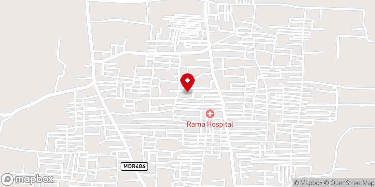 Map showing location of The Pentecostal Mission Thalamuthunagar