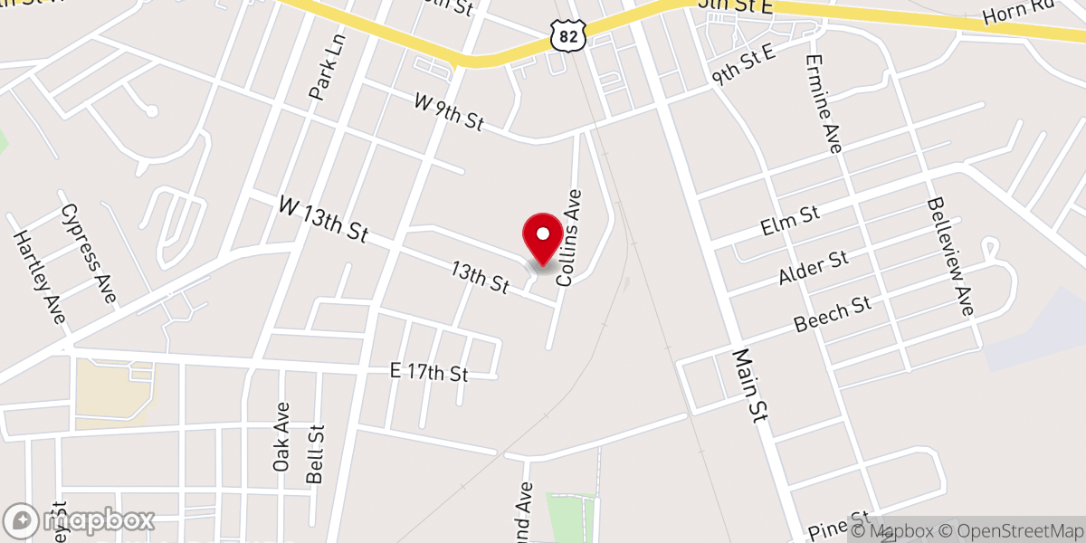 Map showing location of First Light Outreach Ministry