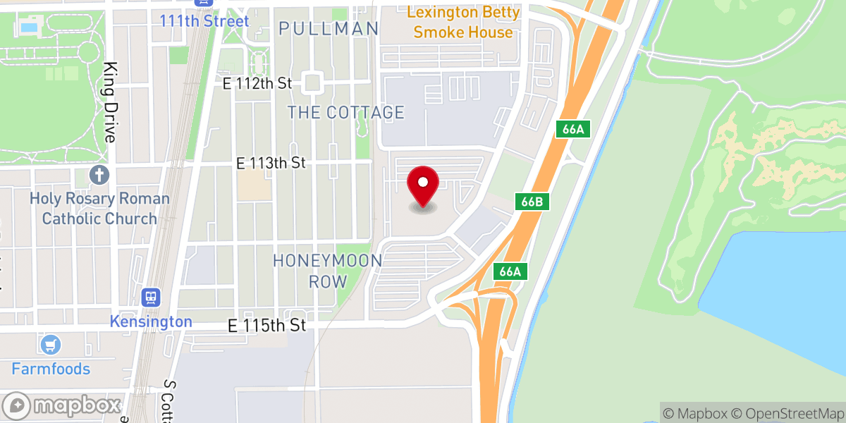 Map showing location of House of Hope