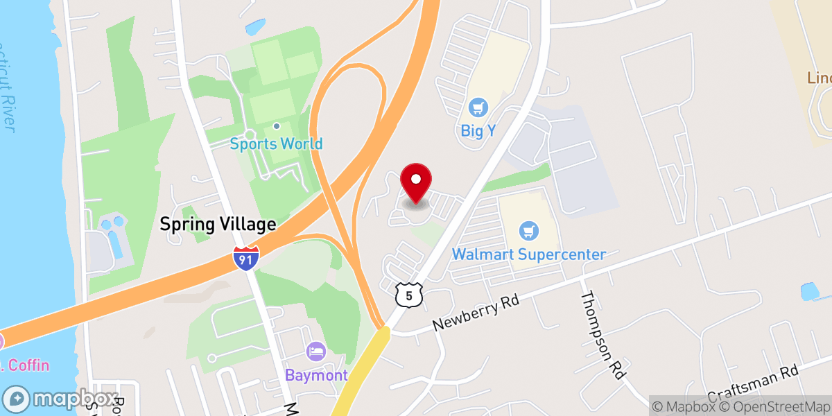 Map showing location of Crossroads Community Cathedral - East Windsor