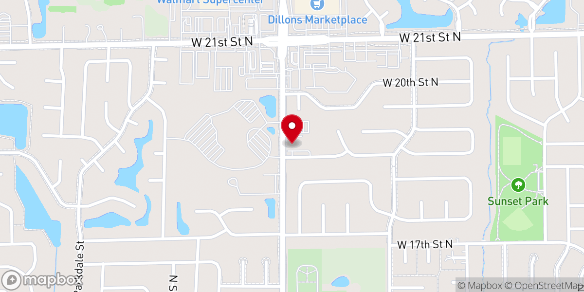 Map showing location of Faith Renewal Church