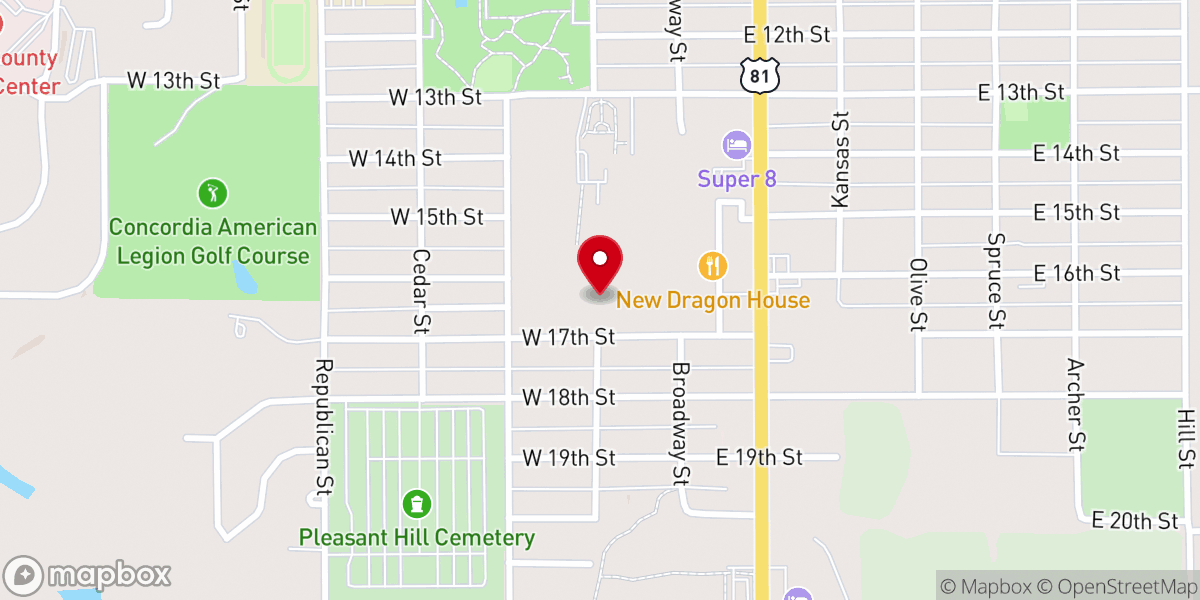 Map showing location of Nazareth Convent