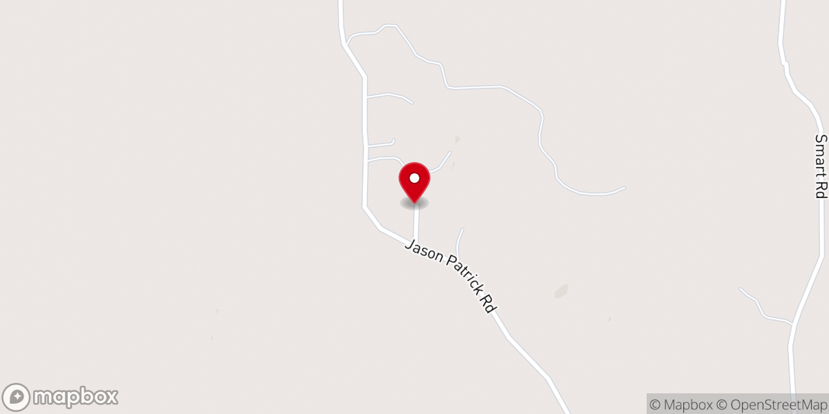 Map showing location of Jamieson Chapel
