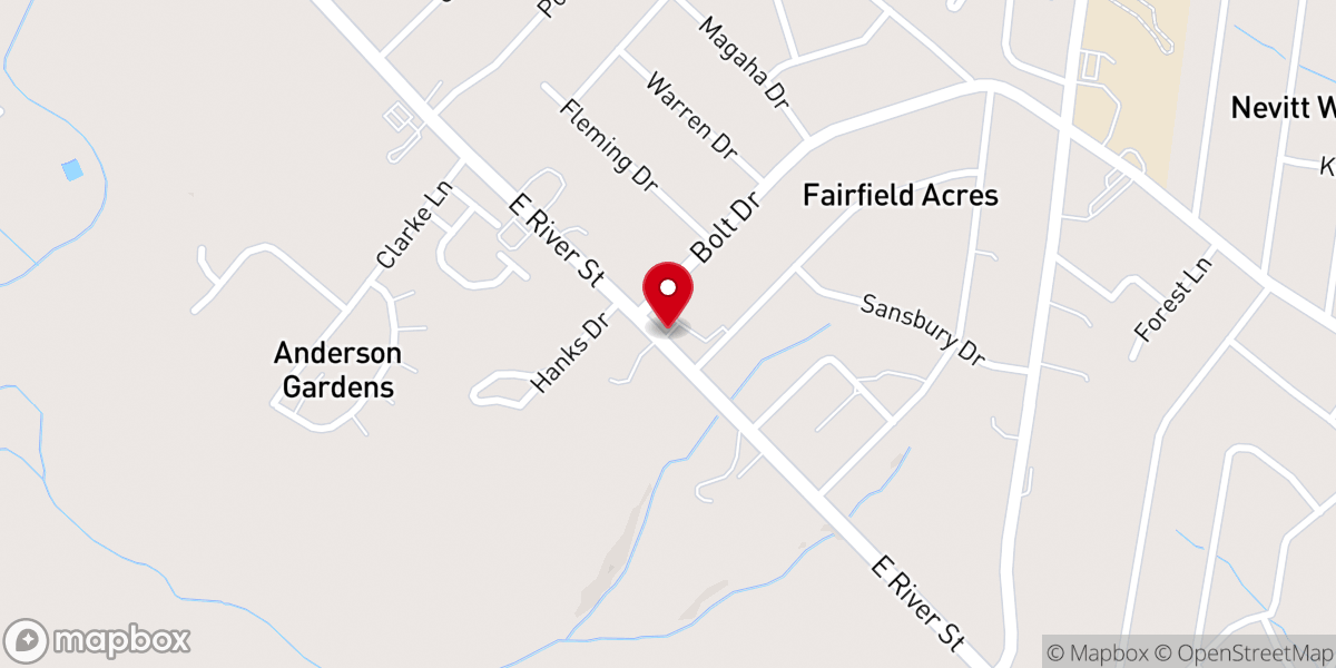 Map showing location of Summer of God Church