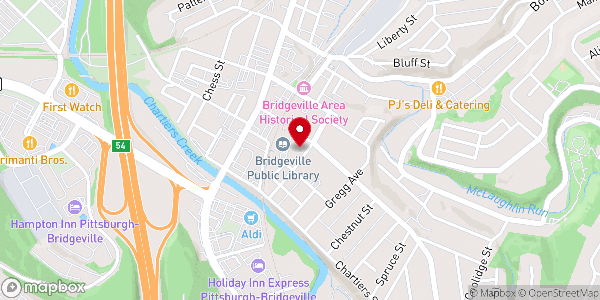 Map showing location of Solid Rock Revival Church