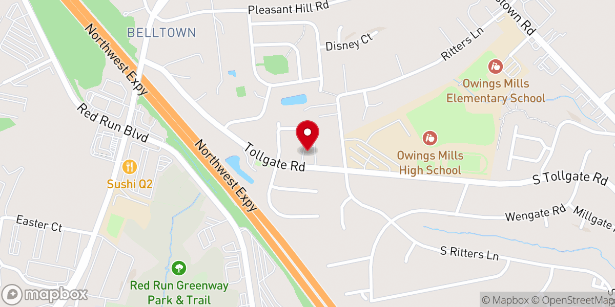 Map showing location of Vfw Post 521