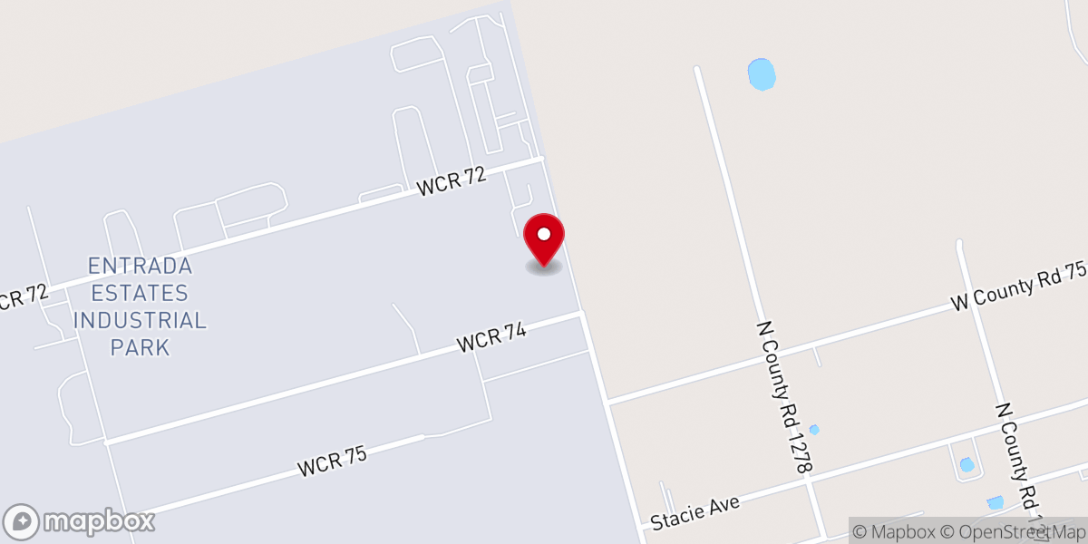 Map showing location of Christian Fellowship Church of Midland