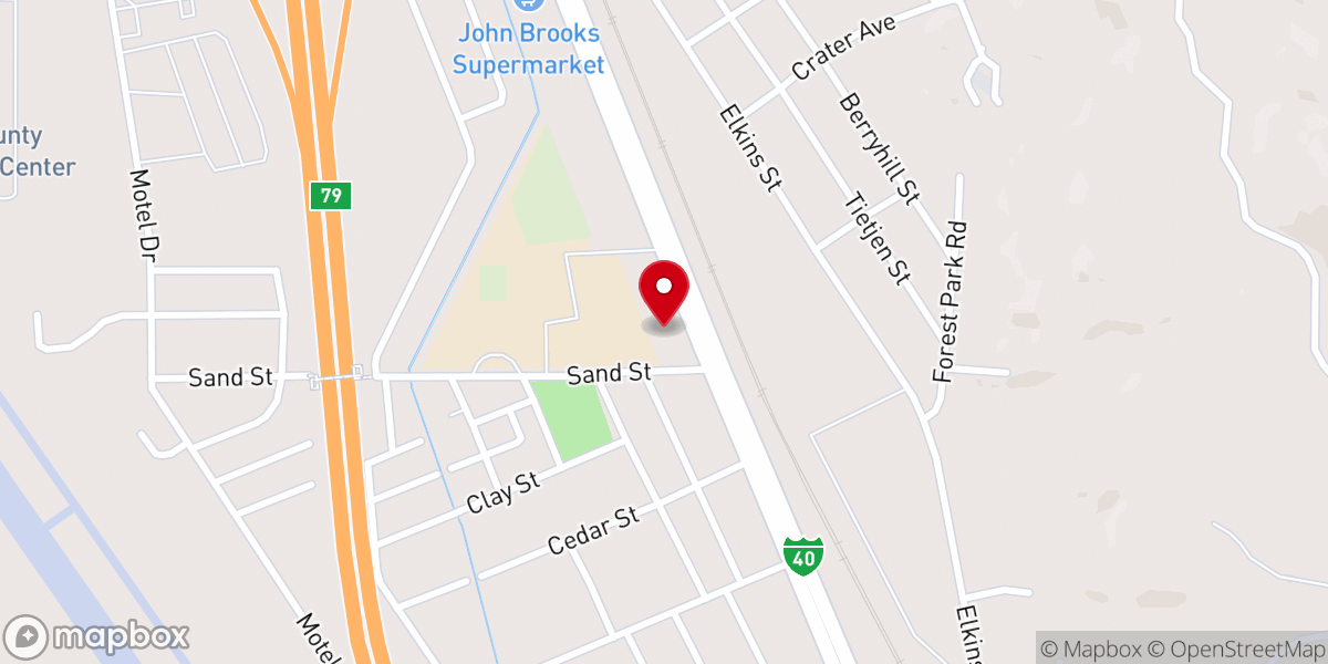 Map showing location of Redeemed Fellowship Church