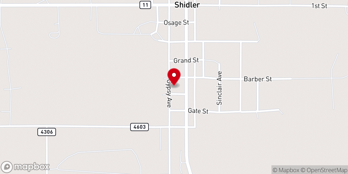 Map showing location of St Ann's Catholic Church